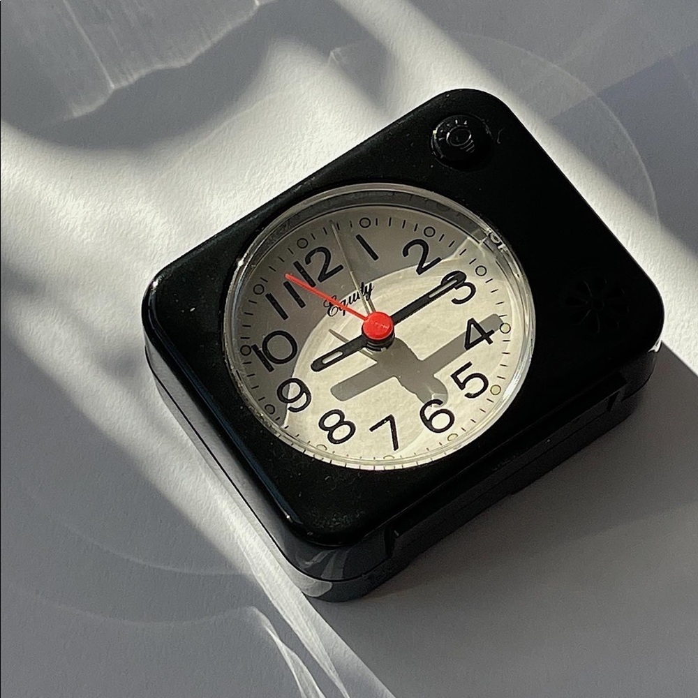 Retro Equity Small Alarm Clock